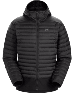 Image of Cerium Hybrid Hoody Black. Do you like how it looks? Upvote it on OutdoorCrunch.com!