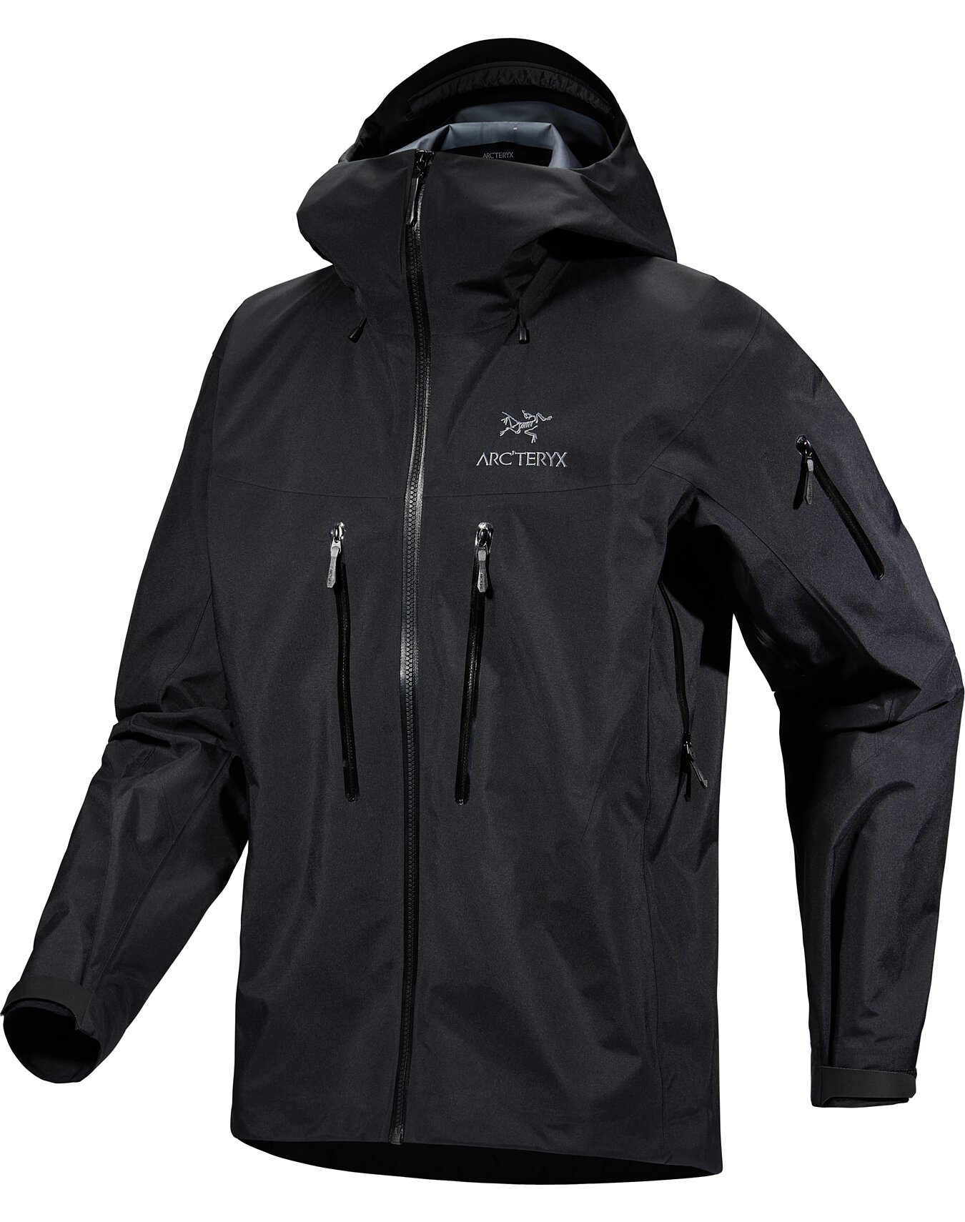 Arc'teryx Alpha SV Jacket Men's in Black color