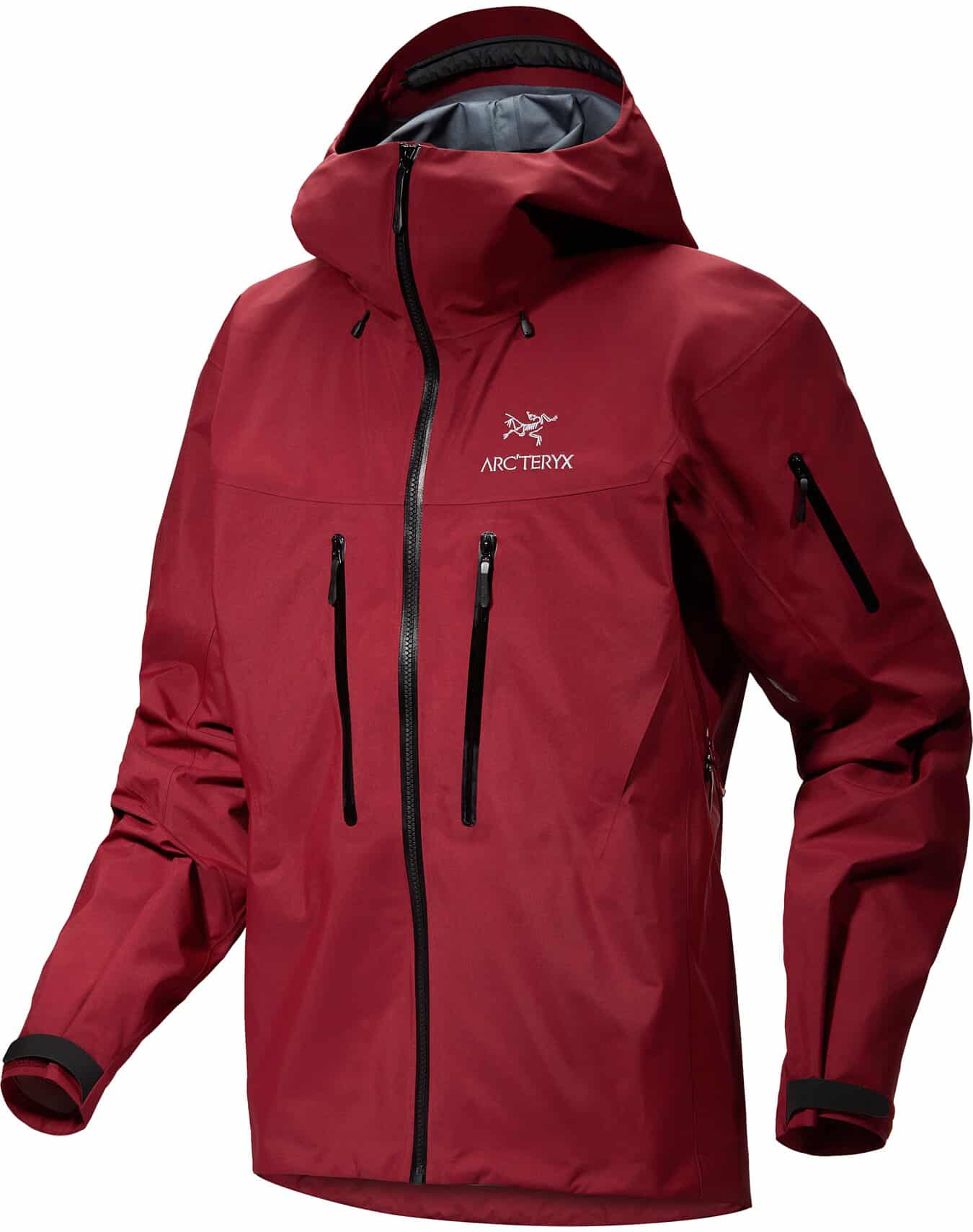 Arc'teryx Alpha SV Jacket Men's in Bordeaux color
