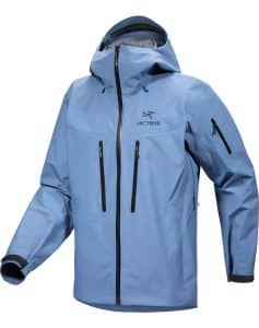 Arc'teryx Alpha SV Jacket Men's in Stone Wash color