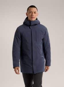 Therme Parka Black Sapphire front view