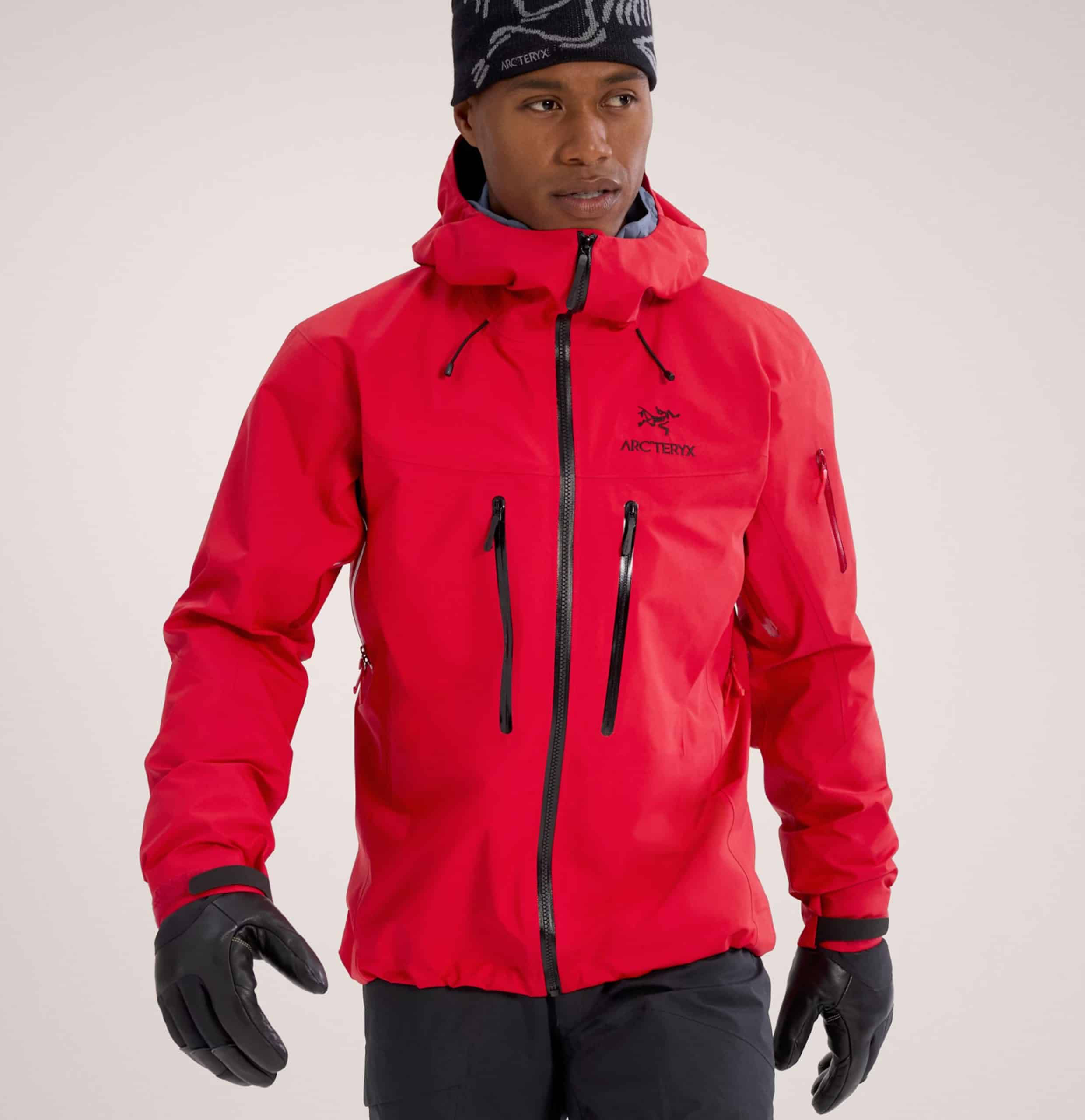 Arc'teryx Alpha SV jacket is made for mountaineering and climbing but can be used for skiing