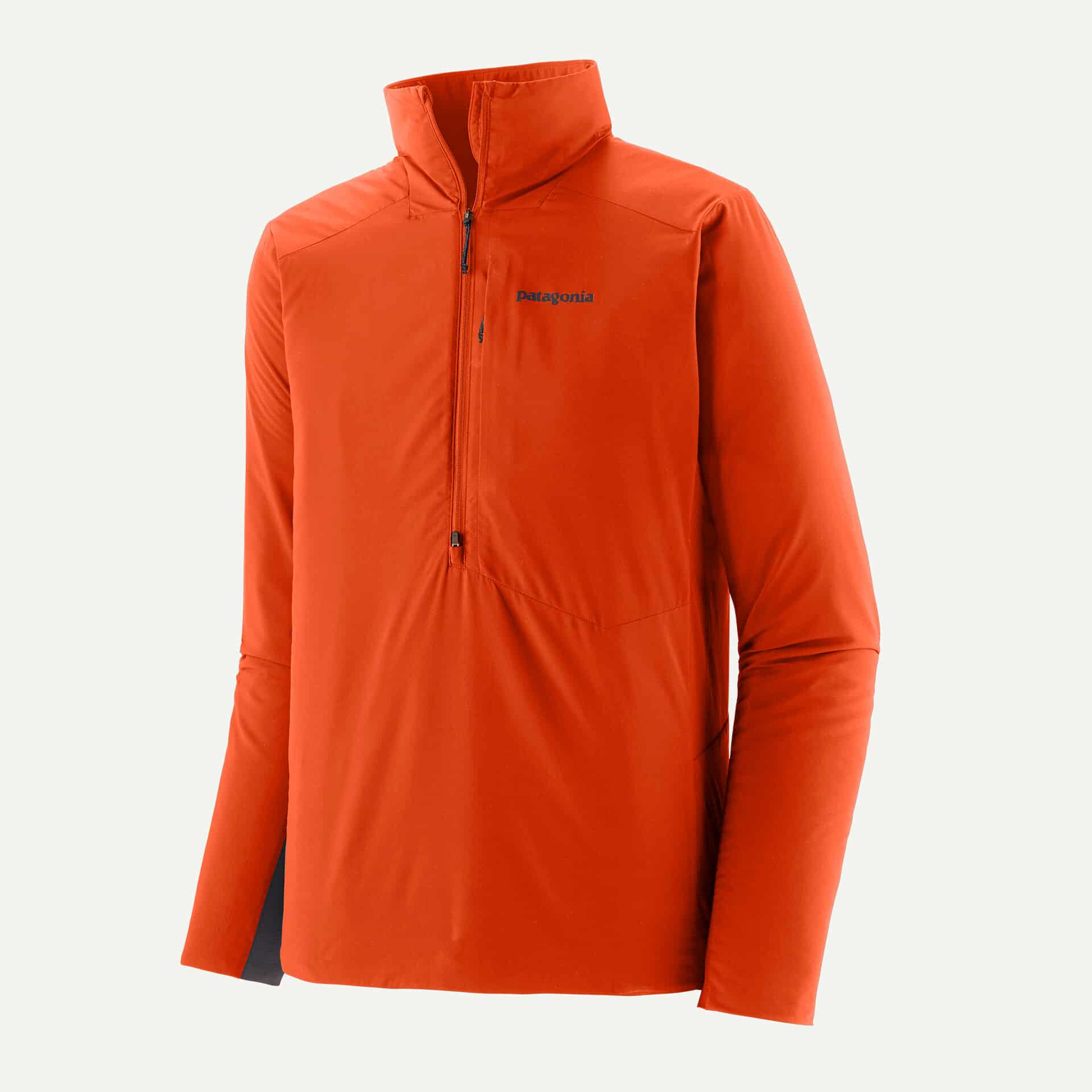 The Patagonia Nano Air Ultralight pullover men's in Pollinator Orange