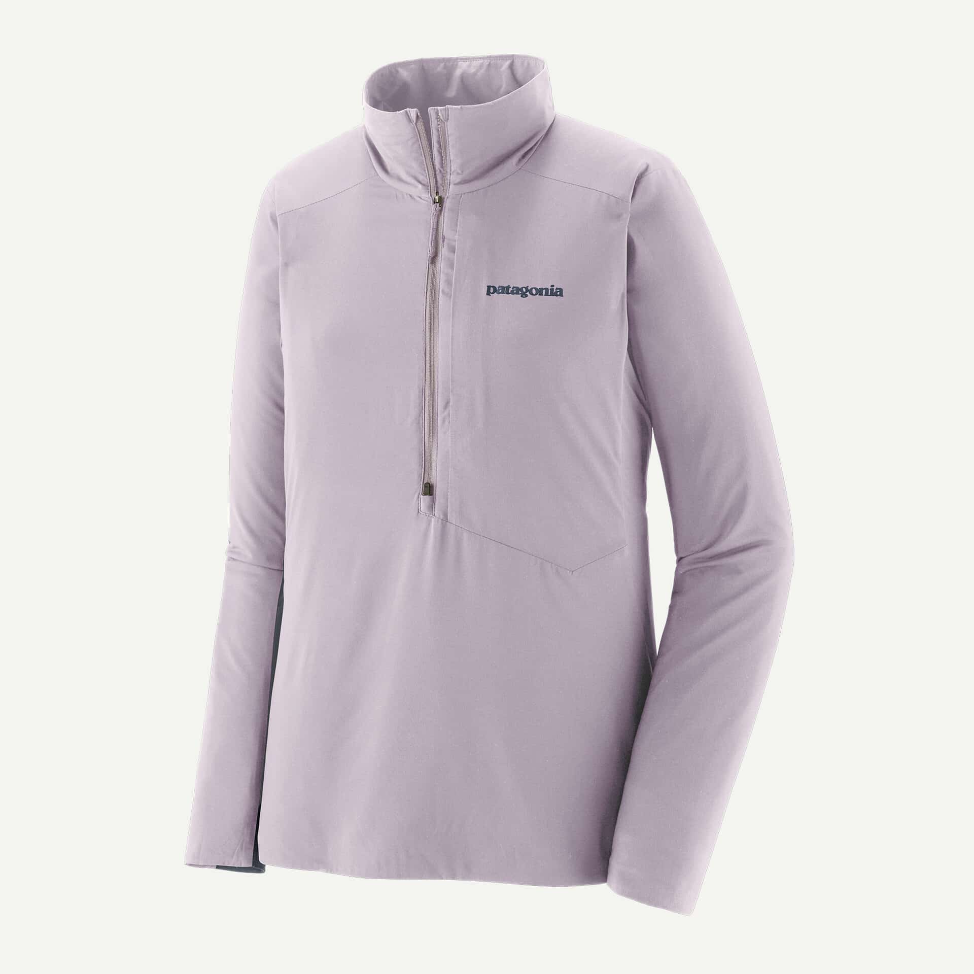The Patagonia Nano Air Ultralight pullover women's in Foxglove purple.