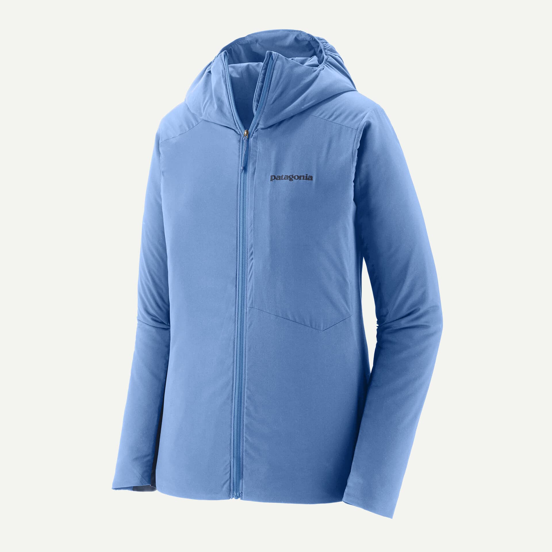 The womens Patagonia Nano-Air Ultralight jacket in abundance blue.