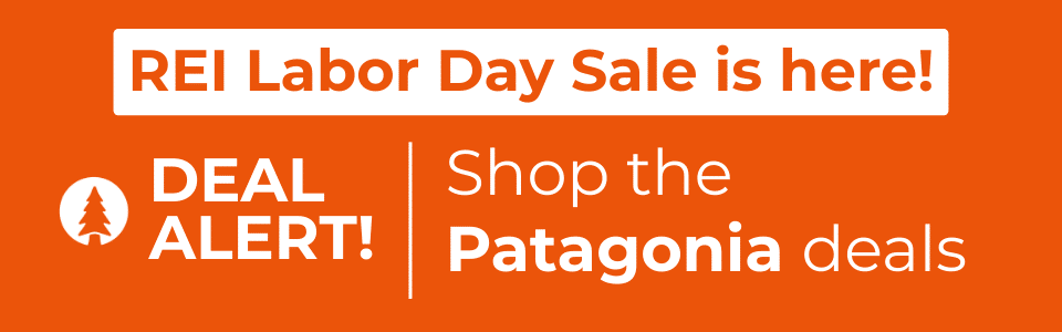 REI Labor Day banner Patagonia mobile