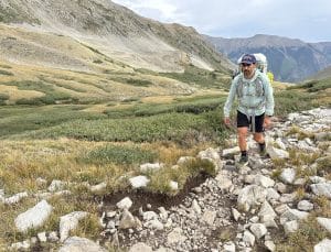 Backpacking in the Altra Olympus 6 Hike mid GTX boot