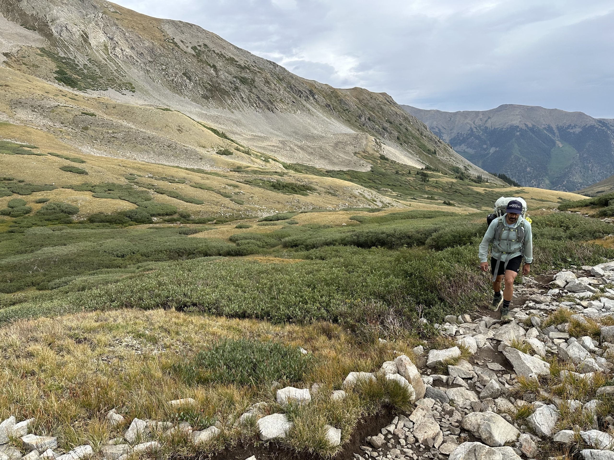 Backpacking in the Altra Olympus 6 Hike mid GTX boot