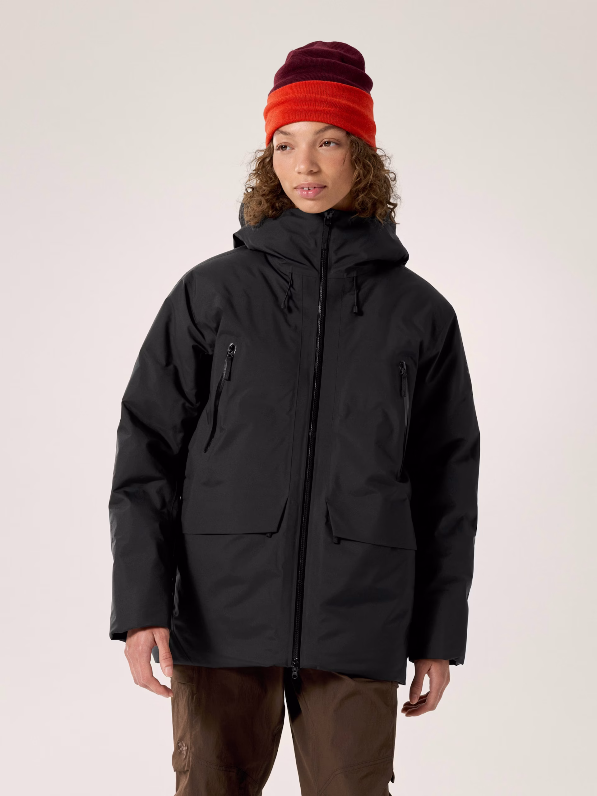 The Arc'teryx Liatris Down Jacket in black.