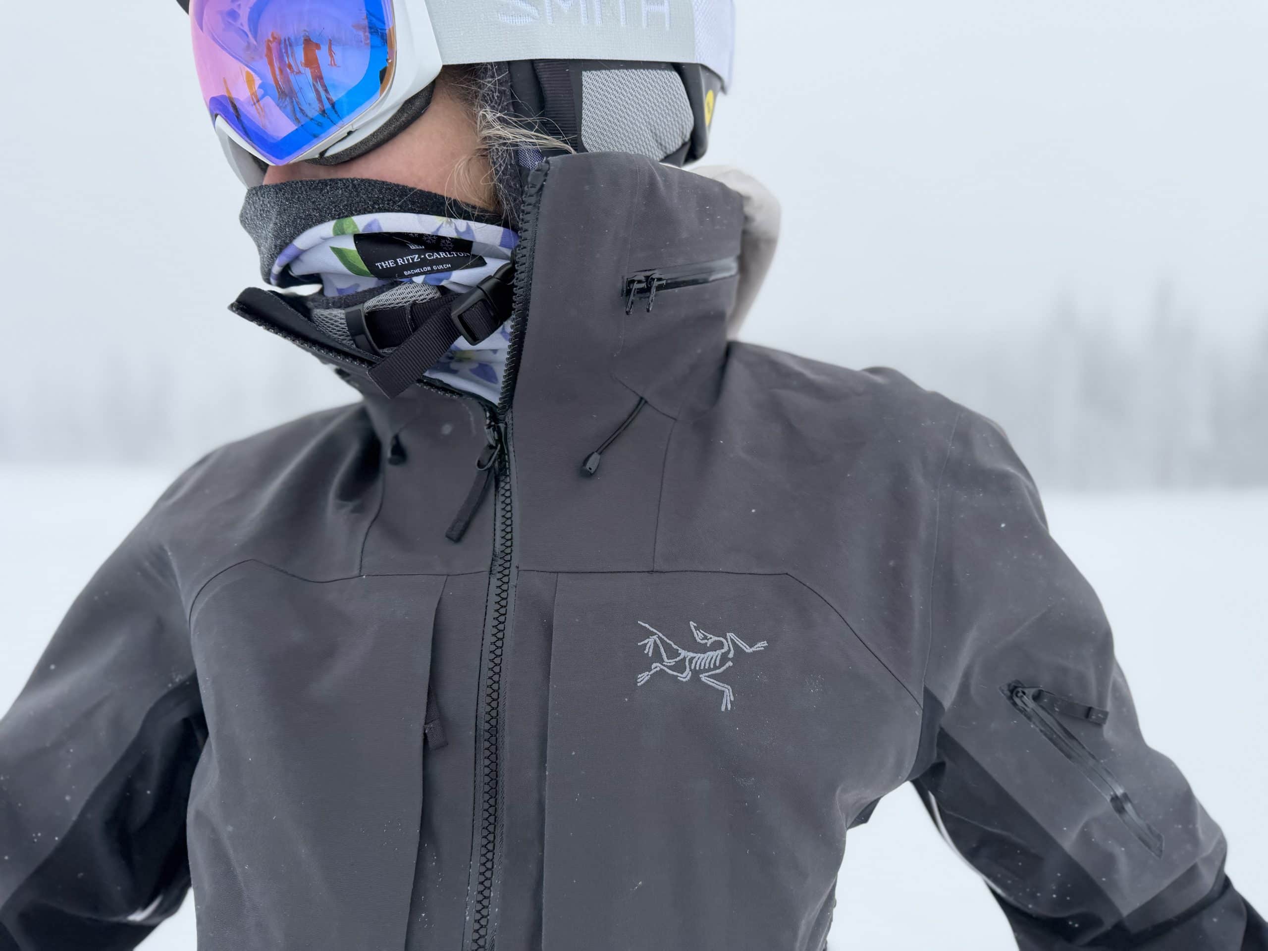 The Arc'teryx Incendia Jacket is a stormproof shell ideal for harsh winter conditions at the resort.