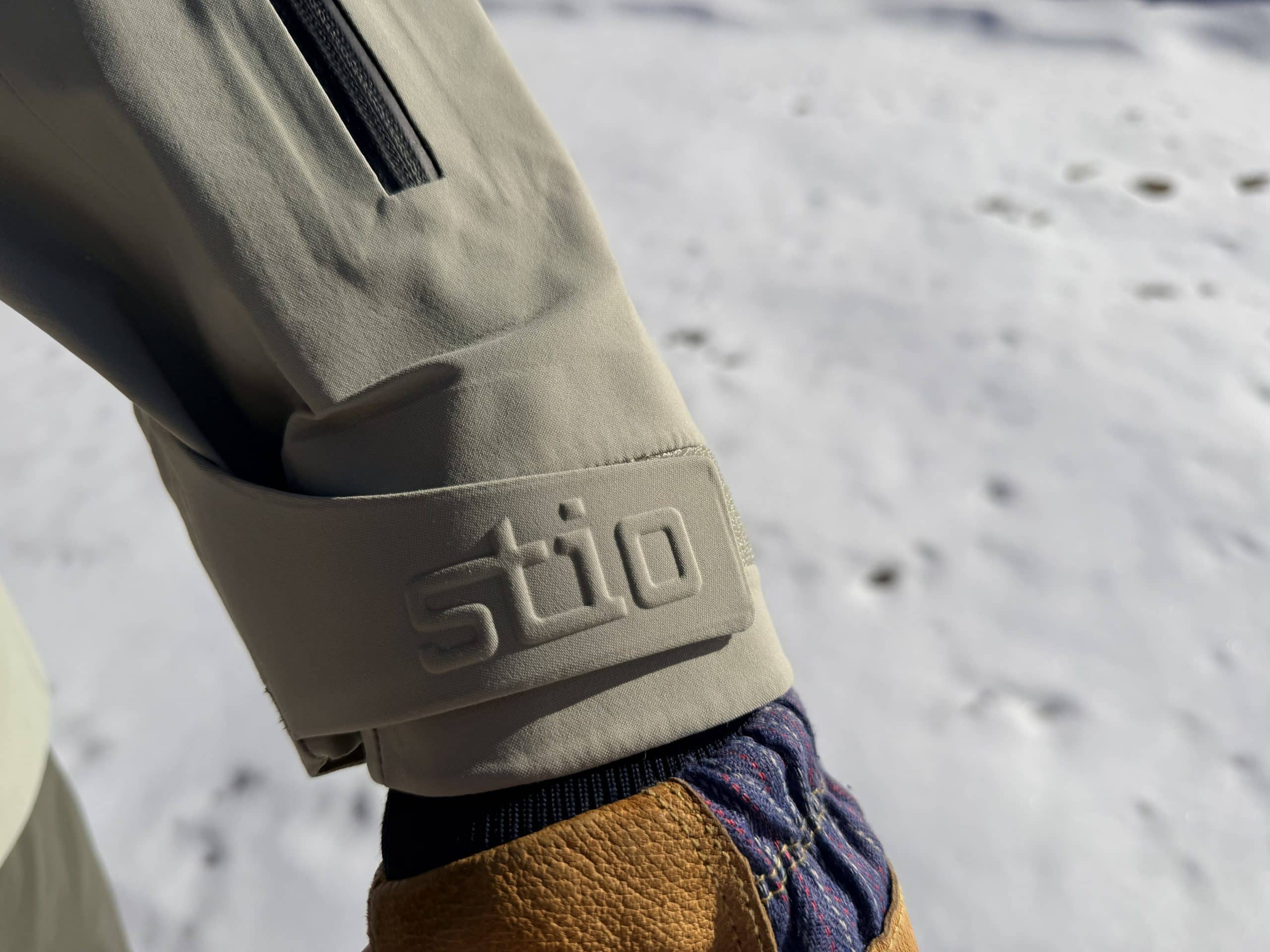 The cuff on the Stio Figment freeride ski jacket.