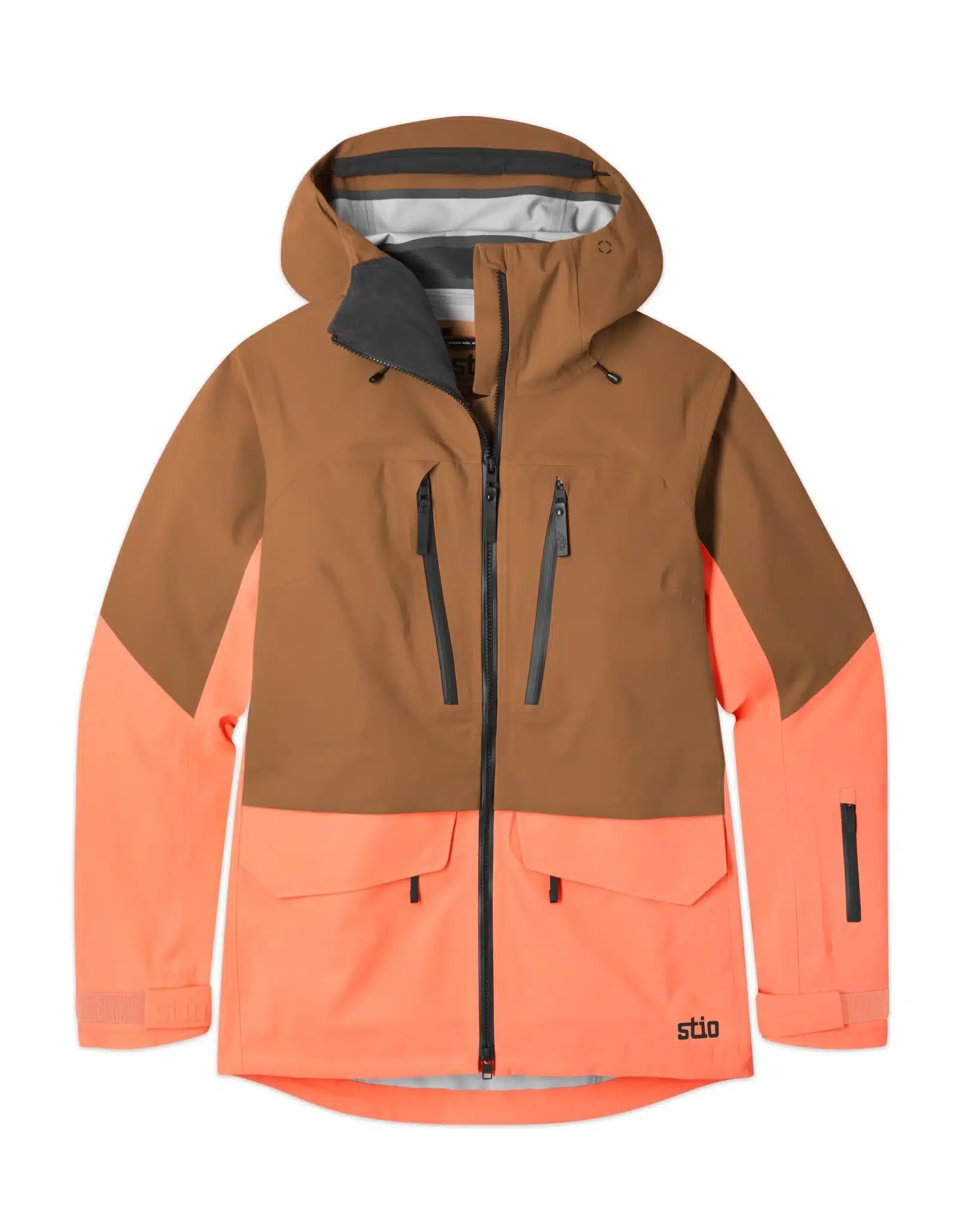 stio_figment_jacket_womens_mustang The Stio Figment women's jacket in Mustang / Neon Bloom