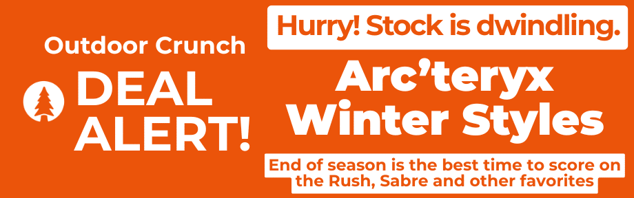 Arc'teryx Winter Styles banner.