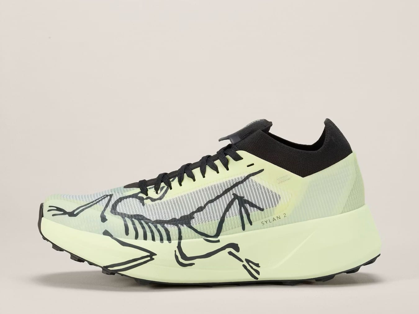 The Arc'teryx Sylan 2 women's trail running shoe in Shincha.