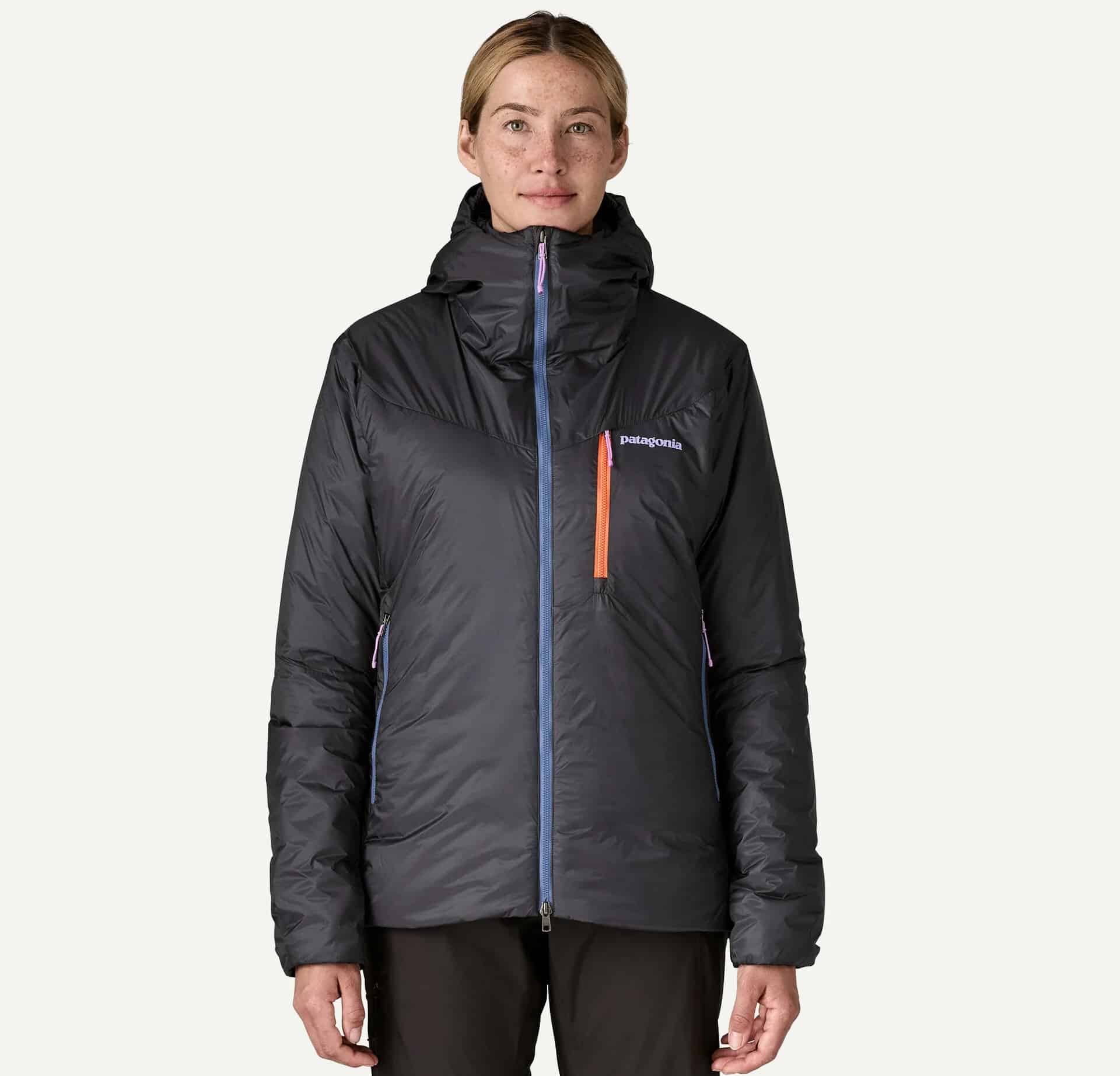 The Patagonia DAS Parka women's synthetic jacket.
