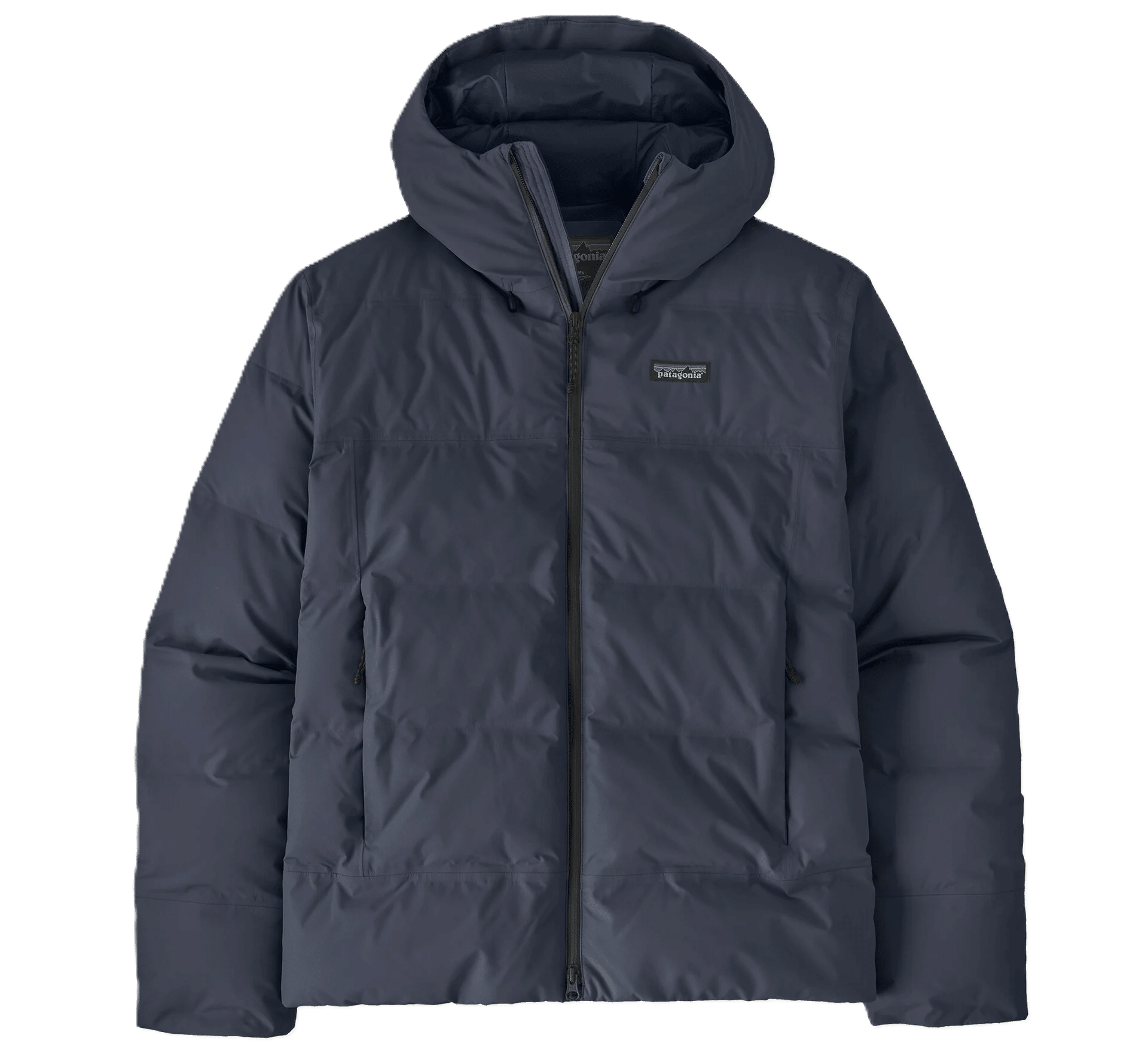 The men's Patagonia Jackson Glacier jacket in navy blue.