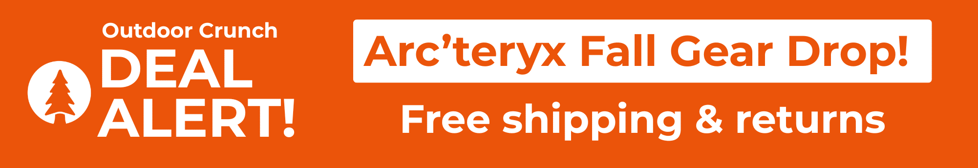 Arc'teryx new fall products